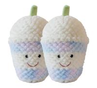 2 Pcs Vegetables Pillow Plush, Soft Kawaii Hugging Pillow Toy, Fruit Stuffed Squishy Cuddly Toy, Cute Plushie Gifts for Stress Relief, Relaxation, Room Decor & Stocking Fiillers for Kids (Style 26)