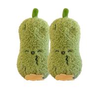 2 Pcs Vegetables Pillow Plush, Soft Kawaii Hugging Pillow Toy, Fruit Stuffed Squishy Cuddly Toy, Cute Plushie Gifts for Stress Relief, Relaxation, Room Decor & Stocking Fiillers for Kids (Style 20)