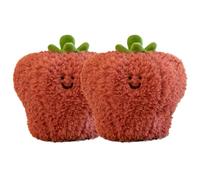 2 Pcs Vegetables Pillow Plush, Soft Kawaii Hugging Pillow Toy, Fruit Stuffed Squishy Cuddly Toy, Cute Plushie Gifts for Stress Relief, Relaxation, Room Decor & Stocking Fiillers for Kids (Style 9)