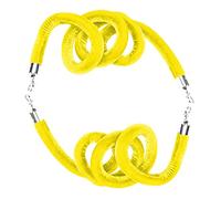 2 Pcs Velvet Queue Barrier Ropes, 3.8cm Thick Foam Core, Red & Black Color, 1.7m (5.5ft) Line Divider for Event/VIP Access, Home Theater Crowd Control