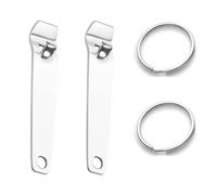 2 Pcs Vial Opener,Oral Liquid Bottle Opener,Metal Cap Lifter,Stainless Steel Oral Medicine Bottle Opener,Multi-Function Mini Can Opener for Home,Pub,Party,BBQ, Beer Lover,Daily Use