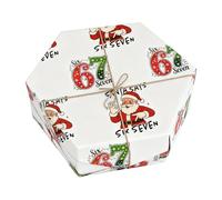 2 PCS Vintage Christmas Wrapping Paper 70x50cm Christmas Wrapping Paper Bulk With Fun Cartoon Designs, Rolls Of Christmass Wrappings Papers - Funny Cartoon Santa Holiday Supplies For Birthday New Year