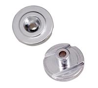 2 Pcs Vintage Style String Tree String Retainer Screw Round Slotted String Retainer Guide for Tree Guitar Bass