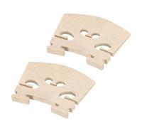 2 Pcs Violin Bridges, Maple Wood Violin Parts String Bridge for Acoustic Parts Musical Instrument Accessory (3/4)