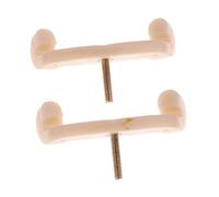 2 Pcs Violin Fiddle Shoulder Rest Pad Support Feet for Violin Fiddle Parts #1
