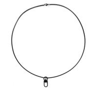 2 Pcs Voice Recorder Necklace Lanyard with Buckle, Stainless Steel Voice Recorder Neck Strap for Daily & Outdoor Activities Compatible with Plaud NotePin