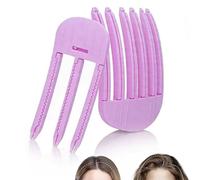 2 Pcs Volumizing Hair Clips, No-Trace Root Clips for Curly Hair Volume, Hair Volume Clip Styling Tools Volumizing Comb for Fluffy Bangs & High Crown Volume (Pink)