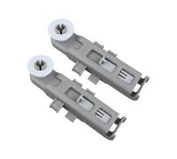 2 Pcs W10888592 Dishwasher Upper Rack Wheel Top Replacement Part for Dishwashers