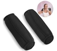 2 Pcs Walking Dumbbell Hand Weights with Adjustable Hand Straps, 2 lb Soft Hand Weight Set for Running, Jogging, Walking, Aerobic Workouts, Cardio and Physical Therapy Fitness for Women and Men