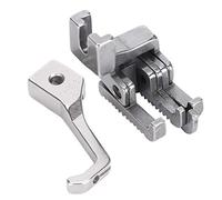 2 Pcs Walking Foot Industrial Sewing Machine Presser Foot, High and Low Presser Foot Moveable with Knife 3/16, Walking Presser Feet