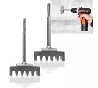 2 Pcs Wall Electrical Box Cutter Compatibility with SDS Plus Drill Bit, Fast & Precise Punching for 86 Type Junction Box, Renovation Electrical Tools for Concrete & Block Wall