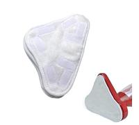 2 pcs Washable Microfibre Head Steam Mop Floor Pads Compatible with Thane H20 H2O H2OX5 White Microfibre Head Floor Cleaning mop