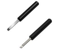 2 Pcs Watch Back Remover Tool, Watch Back Cover Opener Tool Pry Bar Watch Battery Replacement Repair Tool Kit Watch Tools Watch Case Back Opener