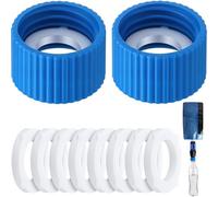 2 Pcs Water Filter Coupling Kit, Compatible with Sawyer Squeeze Filter