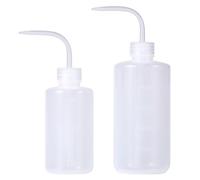 2 Pcs Watering Can Bottle Plastic Dry Squeeze Watering Bottle Watering Can Indoor Plant for Succulent Bonsai Indoor Artificial Plant Small Pot Plants, 250/500ml