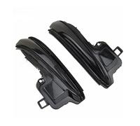 2 PCS Waterproof Dynamic Turn Signal Lights for Lexus LM 2019, LED Sequential Side Mirror Indicators Anti-Vibration Water Flow Design,Blackened