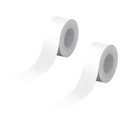 2 Pcs Waterproof Label Maker Tape White,16mm*4m Label Roll,Self-Adhesive-Labels,Thermal Labelpaper,for DIY Marking of Name Price Shelf Life & Classification,Compatible with Qutie/H11 Printer