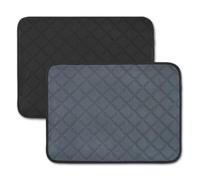 2 Pcs Waterproof Seat Covers, Absorbent Chair Incontinence Pads, Non-Slip Seat Protector for Wheelchair, Car Seats, Sofa, Bed, Washable Soft Chair Covers for Adults 60 × 45cm, Elderly Essentials
