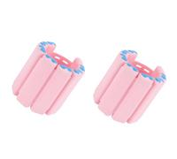 2 Pcs Weighted Wrist Weights, Multi Sectional Fitness Weights for Balanced Training, Skin Friendly Silicone, Comfortable Wrist Weight Set to Increase Exercise Intensity and Support Workouts