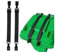 2 Pcs Wheelie Bin Locks No Drilling Uk, Adjustable Wheelie Bin Straps Keep Out Wildlife,Stop Wind or Vandals Tipping, Universal Outdoor Trash Can No Drilling Easy Install