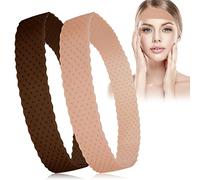 2 Pcs Wig Hairband Silicone Wig Grip Band Non Slip Headband Adjustable Elastic Non Slips Wig Grip Band, for Women Sweat-proof Wig Fix Accessories Wig Bands for Keeping Wigs in Place Gripper