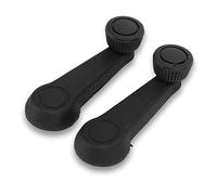 2 Pcs Window Winder Handle for T2 T25, Durable ABS Material, Easy Installation, Exquisite Workmanship, Black
