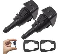 2 PCS Windscreen Washer Jets 986302k100 Front Windshield Washer Nozzles for Kia Sportage Hyundai I30 I20 Tucson Kia Venga Kia Soul 2008-2011 Wiper Blades Accessories Replacement with Rubber Gasket