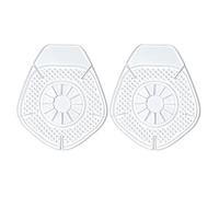 2 PCS Wiper Arm Dust Protection Mat for Toyota Grand Highlander 2024 2025, Silicone Windshield Wiper Arm Bottom Protector Pad Water Resistant Dustproof,White