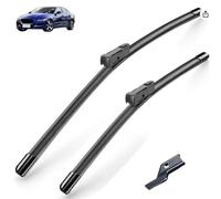 2 Pcs Wiper Blades Front for Jaguar XE 2015-2023 26"+17" - Windscreen Wiper Blades Aerodynamic Design Complete Replacement Set
