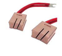 2 Pcs Wire Drawing Machine Annealing Machine Copper Brush Cable Equipment Carbon Brush C180S 20/25X40X40/45/50 J164(20X40X50mm)