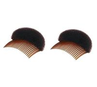2 Pcs Women's Hair Styling Accessories - Soft Foam Hair Inserts, Bump Up Pads, Clip Bun Maker and Braid Tool Clips and Barrettes Hair Accessories