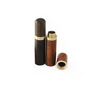 2 Pcs Wood Mini Sewing Needle Case - Portable Storage for Fine Needles
