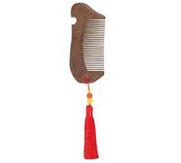 2 Pcs Wooden Carved Comb Hair Combs for Women Styling Hair Comb Hair Styling Comb Mens Comb Hairbrush Mens Tassel Comb Sculptural Comb Miss Pocket Anti-static Comb Sandalwood