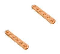 2 pcs wooden egg tray deviled egg platter space saving egg storage egg holder egg carrier easter egg dye egg organizer for refrigerator fridge egg container freezer stackable