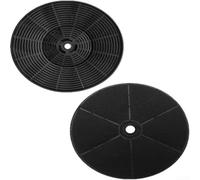 2 Pcs WRHF004S2 Range Hood Carbon Filter Replacement for Convertible Island Extractor, Ductless Kitchen Vent Grease Trap Activated Charcoal Odour Eliminator for 30