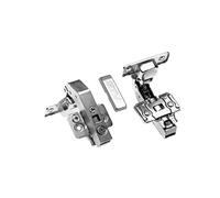 2 pcs x 3D Soft Close Blind Corner 90 Degree Kitchen Cabinet Angular Door Hinges