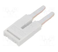 2 pcs x PHOENIX CONTACT - 3038969 - Comb bridge, ways: 2, grey, Width: 5mm, UL94