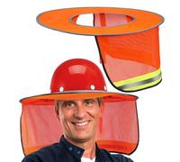 2 Pcs Yellow Hard Hat Sun Shade Full Brim Safety Hat Visor