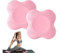2 Pcs Yoga Knee Pad Cushion Extra Thick for Knees Elbows Wrist Hands Head Foam Yoga Pilates Work Out Kneeling pad(Pink)