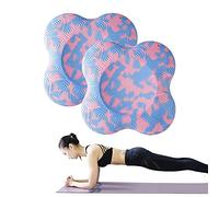 2 PCS Yoga Knee Pads Anti Slip Yoga Support Foam Pads for Women and Men, Yoga Kneeling pad for Protecting Knees Elbows Wrist Hands