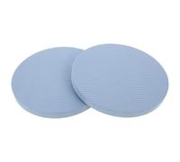 2 Pcs Yoga Support Pads for Pilates and Balance Training Tpe | Portable Cushioning, Easy Clean Surface, Wrist and Ankle Support, Travel Use on Hard Floors