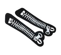 2 Pcs Zipper Funny Patch Military Embroidered Fastener Iron On Sew On Applique Emblem Tactical Flag Patches for Clothes,Jeans,Caps,Hats,Backpacks,Jacket,Vest,Bags