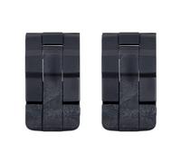 2 Pelican Black Replacement Double Throw Medium Latches. Fits Protector Series.