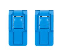 2 Pelican Blue Replacement Push Button Medium Air Case Latches. Fits Air Series Cases.
