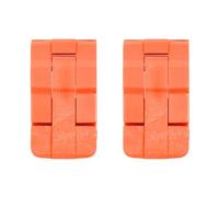 2 Pelican Orange Replacement Double Throw Medium Latches. Fits Protector Series.