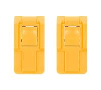 2 Pelican Yellow Replacement Push Button Medium Air Case Latches. Fits Air Series Cases.
