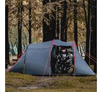 2 Person Camping Tent Motorcycle Tent Waterproof Instant Family Tents Lightweight Motorcycle Storage Shelter for for Backpacking Hiking Easy Setup