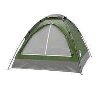 2-Person Camping Tent - Shelter with Rain Fly and Carrying Bag - Lightweight Outdoor Tent for Backpacking, Hiking, and Beach by Wakeman (Green)