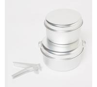 2 Person Cook Set - Grey, Grey One Size