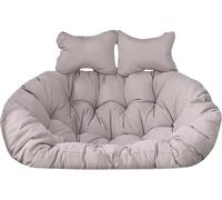 2 Person Hammock Swing Egg Chair Cushion Replacement, Waterproof Double Seater Chair Pad, 2 Seater Cushions for Hanging Basket Chair(M,150 * 110cm/59 * 43in)